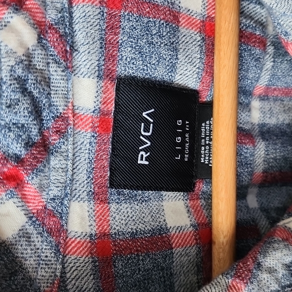 RVCA Flannel large regular fit - Picture 2 of 4